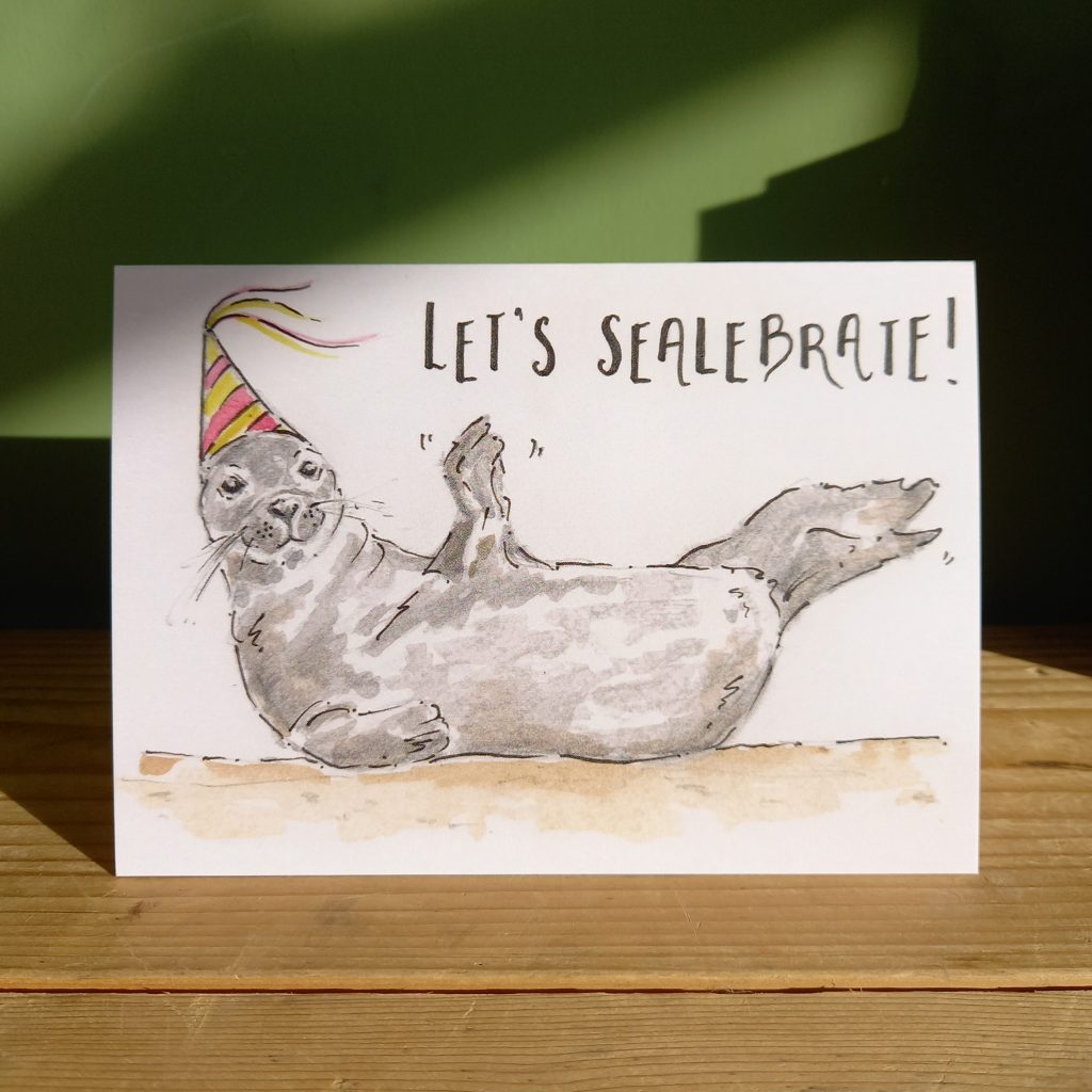 ‘Let’s Sealebrate’ Card