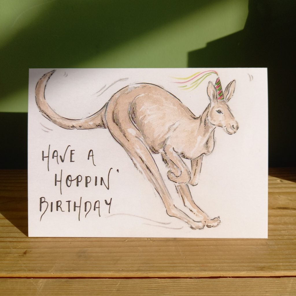 ‘Have a Hoppin’ Birthday’ Card