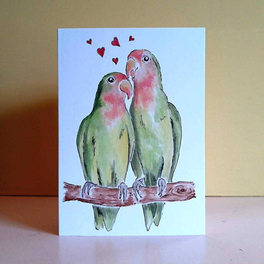 Lovebirds Card